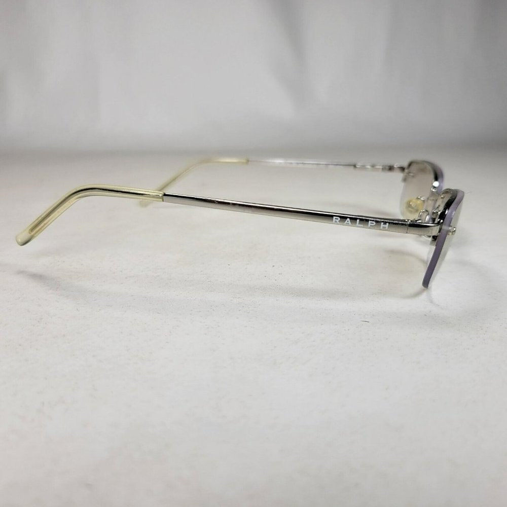 Ralph Lauren Rectangular Half Rim Silver Eyeglass… - image 2